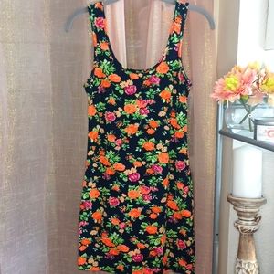 TIMING Floral Bodycon Minidress